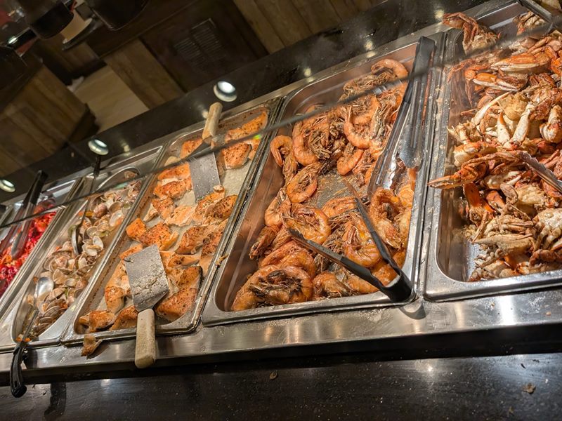 Chow Time Grill & Buffet food